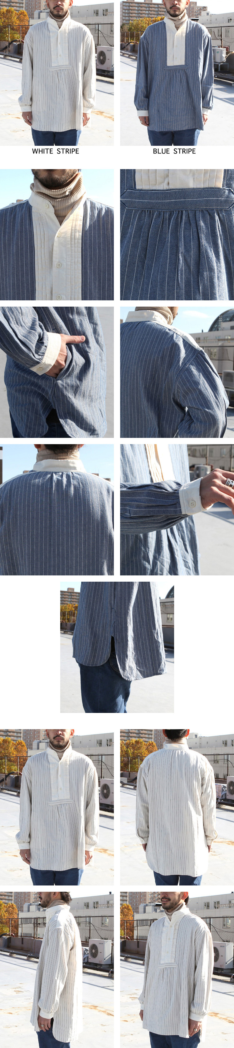 ノービット　シャツ norbit ノービット トップス シャツ FIELD DRESS SHIRTS : BROWN