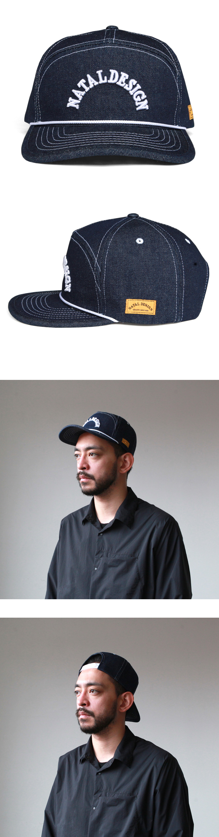 NATAL DESIGN GOOD BOY CAP DENIM