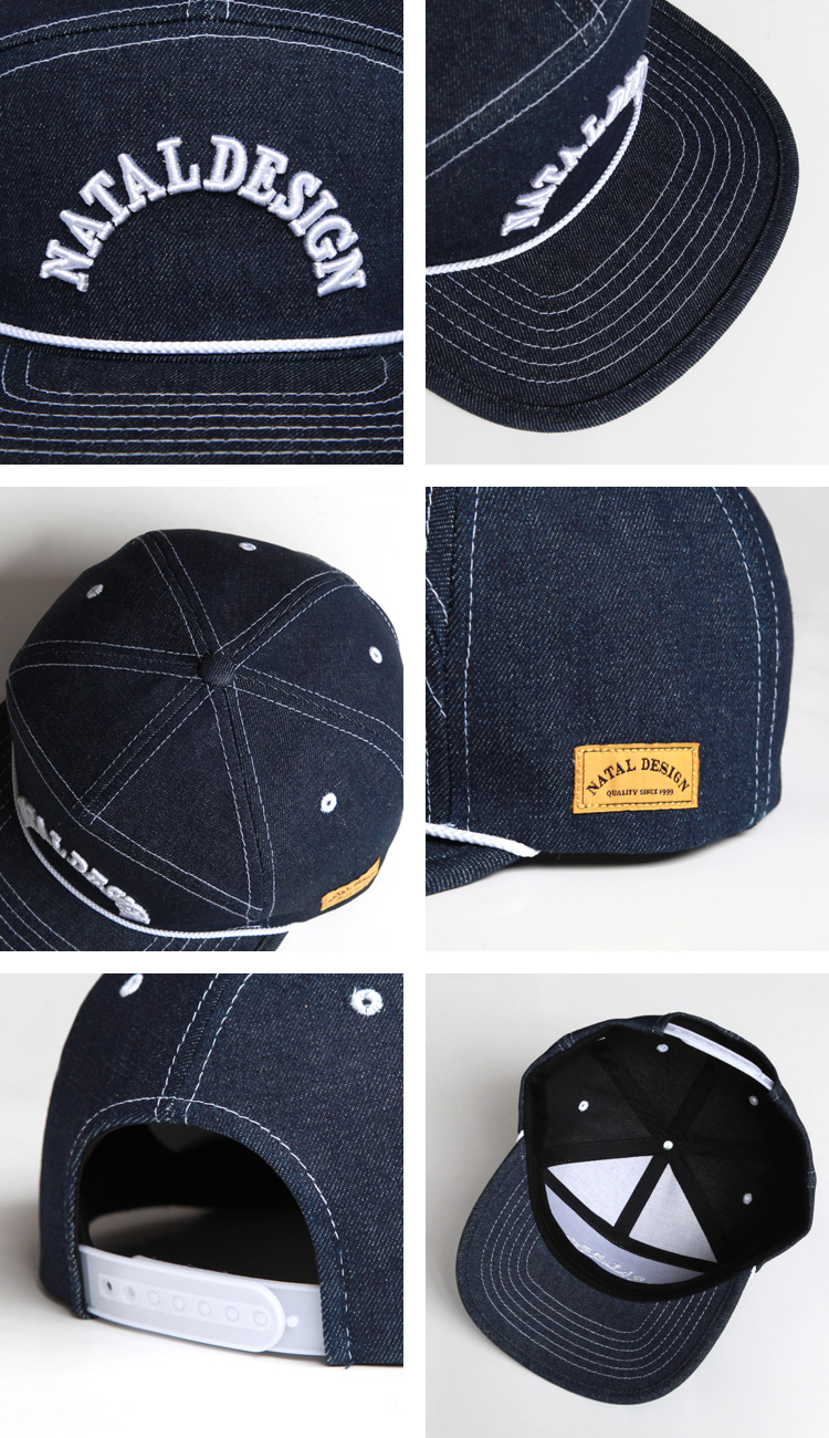 NATAL DESIGN GOOD BOY CAP DENIM | Brownfloor clothing Official 