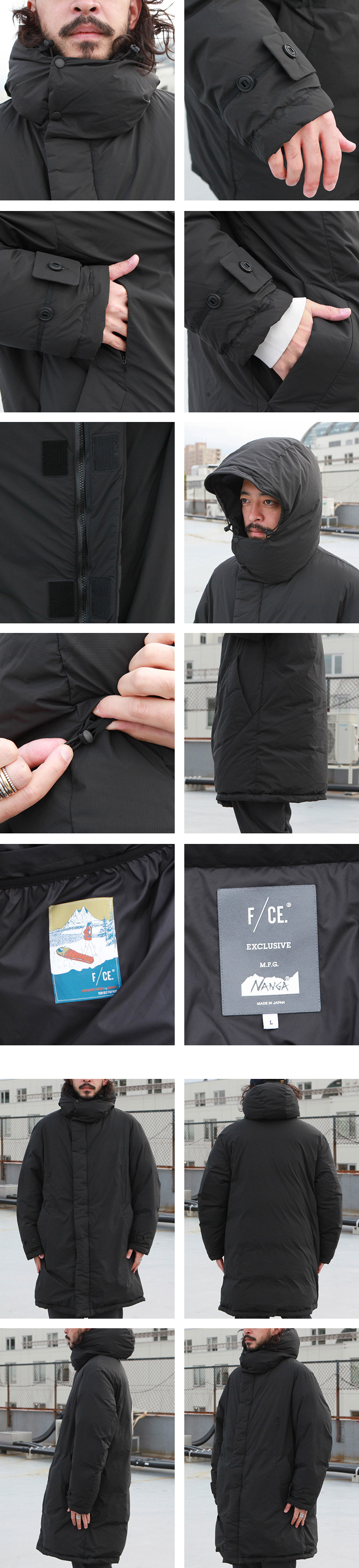 F/CE. NANGA FT HALF DOWN PARKA | Brownfloor clothing Official Onlineshop