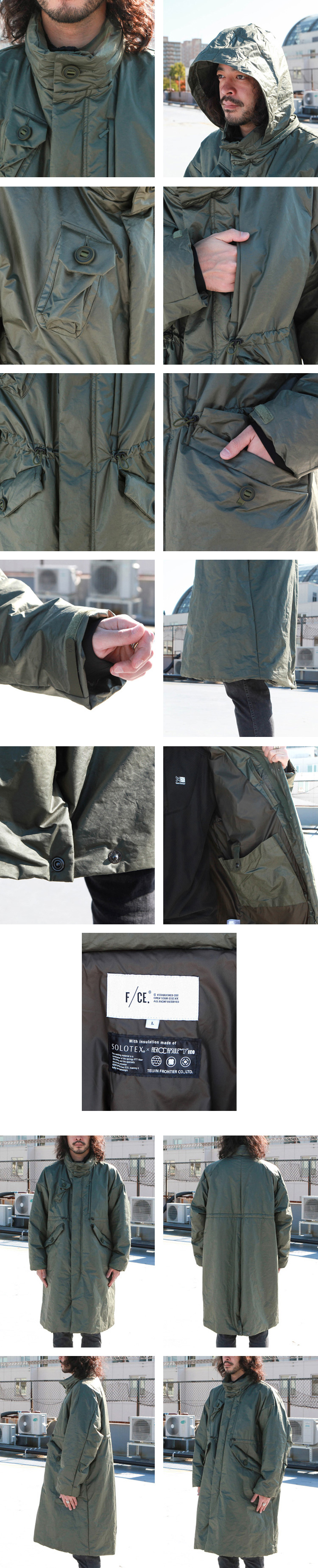 F/CE. M51 LIGHTWEIGHT COAT | Brownfloor clothing Official Onlineshop