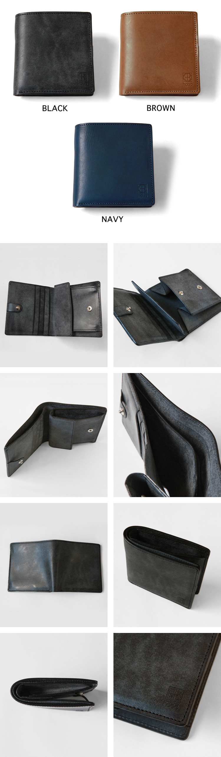 【HOBO / ホーボー】 BIFOLD WALLET ウォレット 財布 hobo 財布 HOBO / ホーボー BIFOLD WALLET COW LEATHER バイ