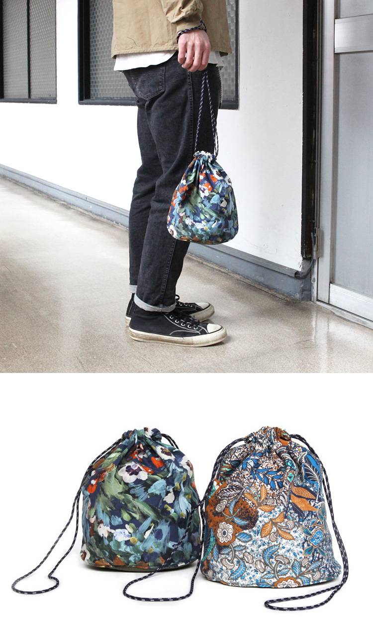 F/CE. FLORAL PRINT PURSE BAG S | Brownfloor clothing Official