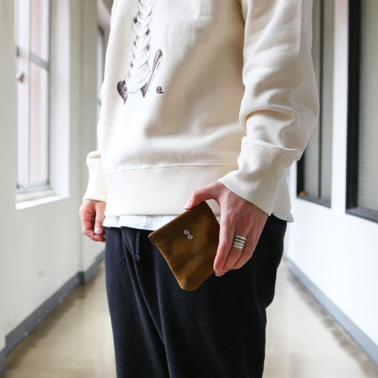 hobo SNAP TOP WALLET COW SUEDE | Brownfloor clothing Official ...