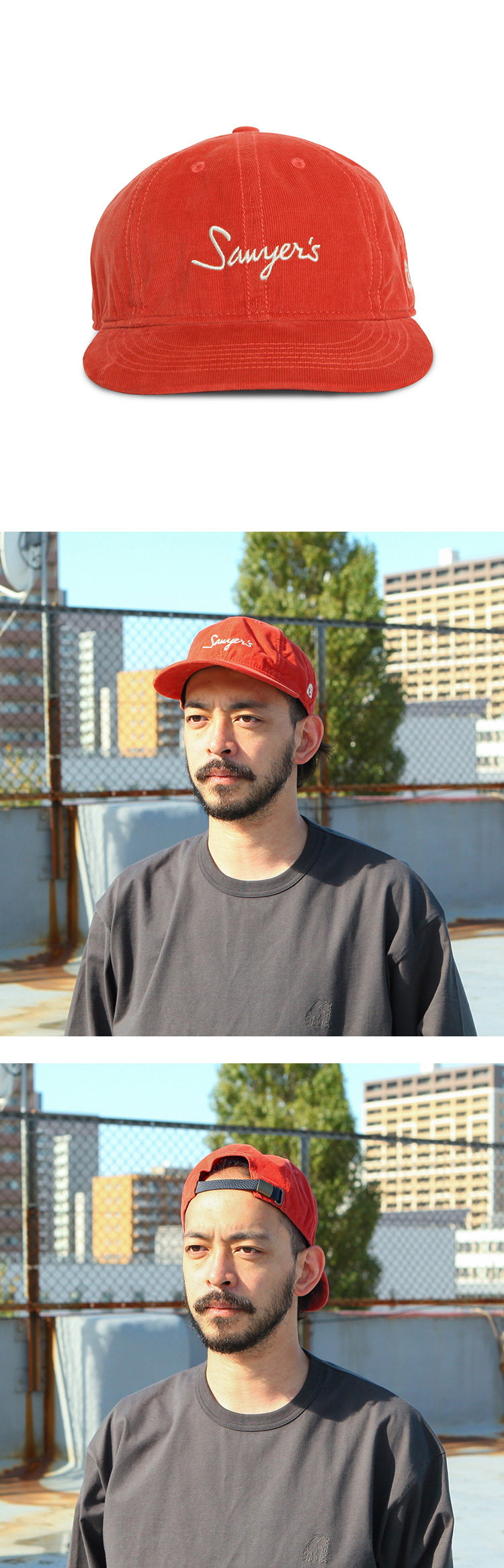 TACOMA FUJI RECORDS Sawyer's HW CAP '22 designed by Tomoo Gokita