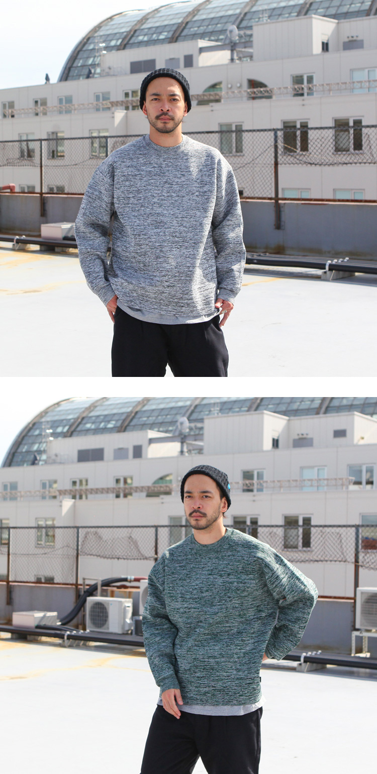 Y(dot) BY NORDISK MIX KNIT CREW NECK P/O | Brownfloor clothing