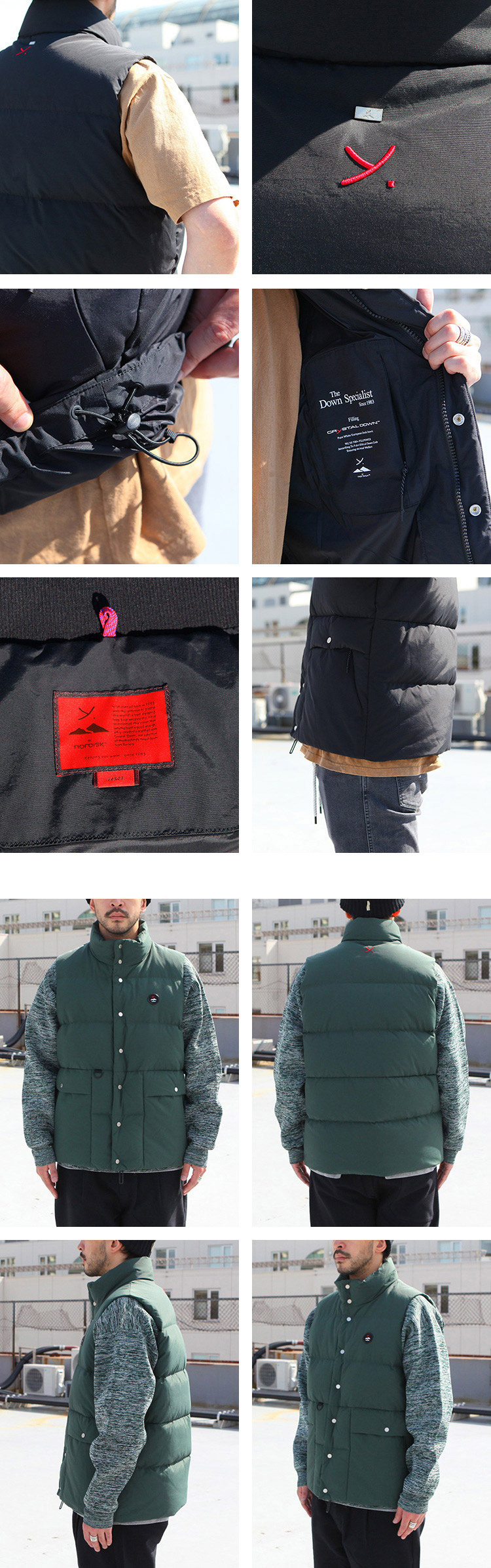Spick and Span×Y(dot)BY NORDISK 別注ノルディックダウンベスト