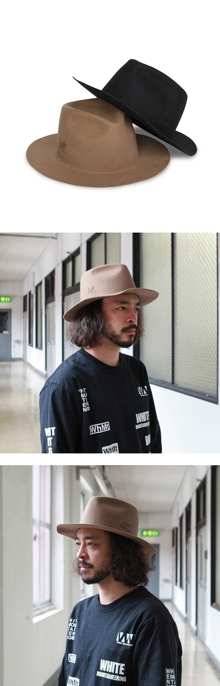 ホワイトマウンテニアリング 帽子 ハット WM EMBROIDERY HAT ホワイトマウンテニアリング 帽子 ハット WM EMBROIDERY HAT