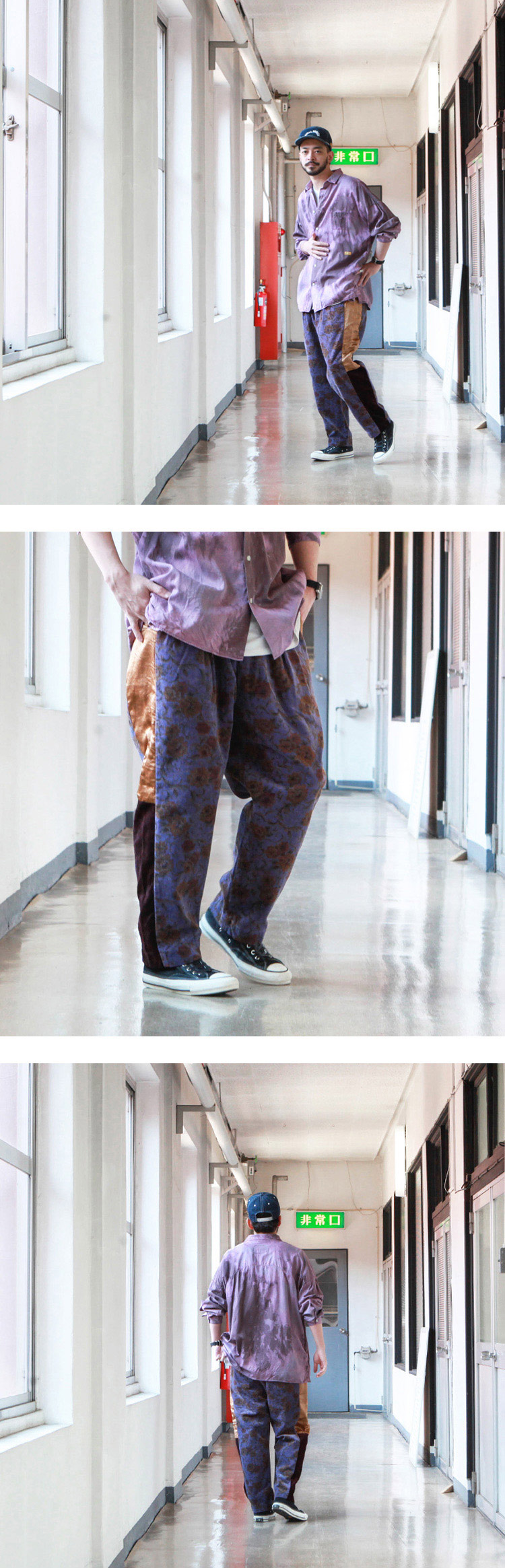 NATAL DESIGN EL NINO WIDE PANTS RICE CORD | Brownfloor clothing