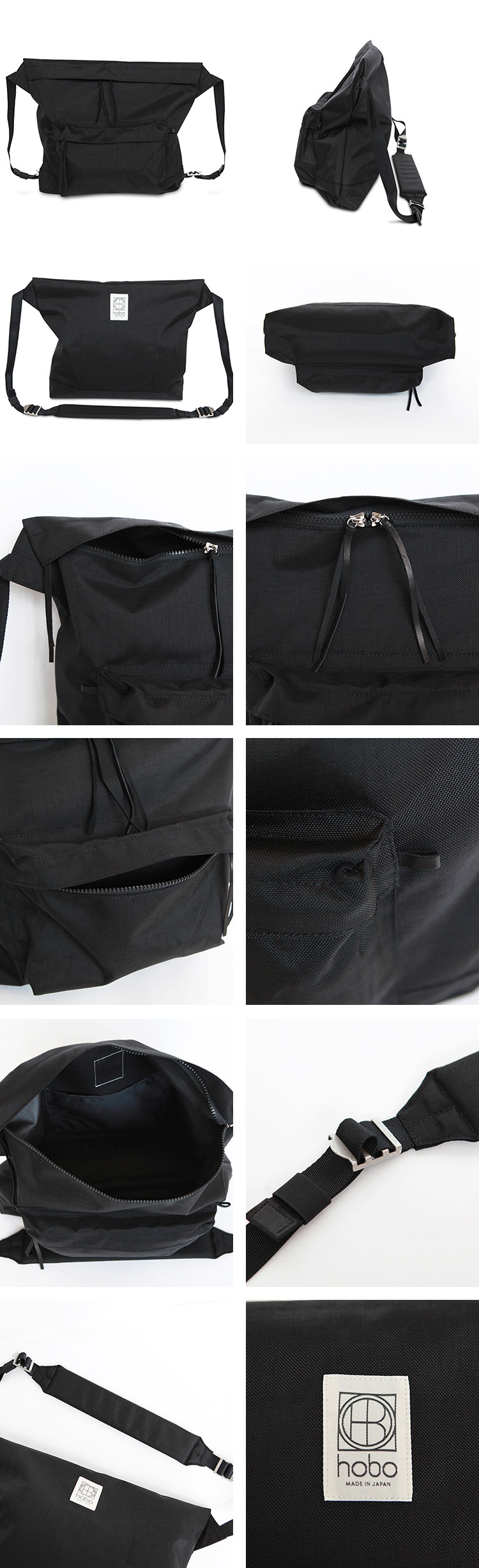 hobo EVERYDAY SHOULDER BAG NYLON OXFORD | Brownfloor
