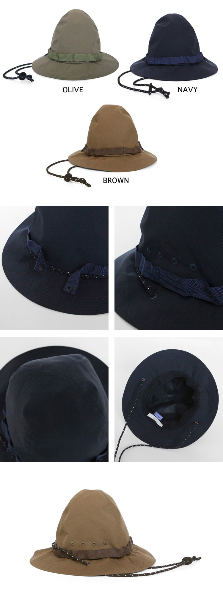 マロウ ハテット ハファシャケット 3904W000 439 norbit 4 Seam Bush Hat | Brownfloor clothing