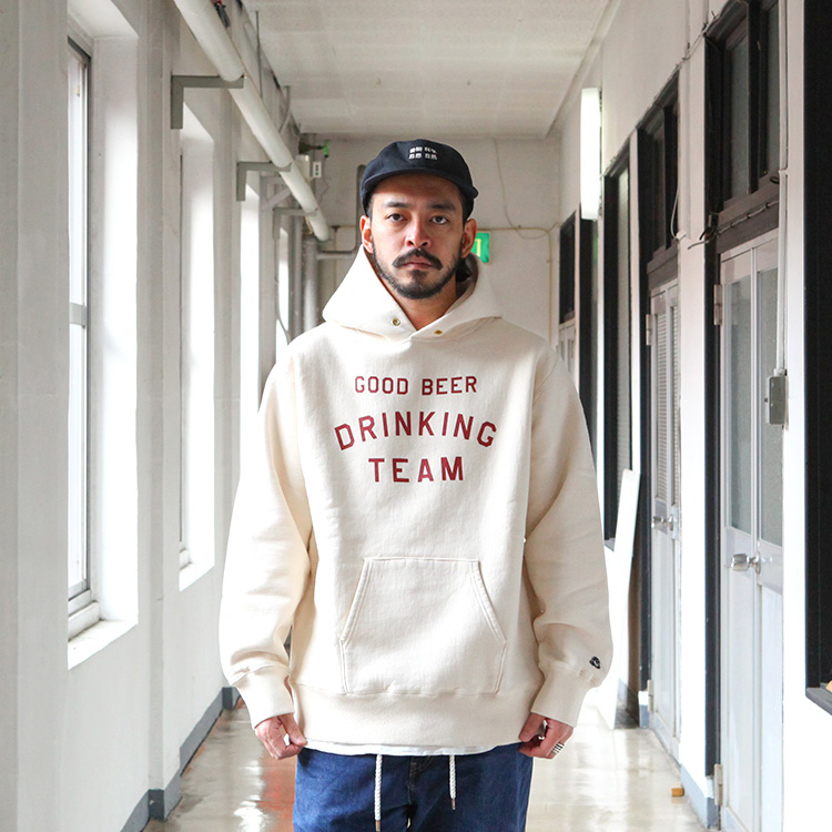TACOMA FUJI RECORDS GOOD BEER DRINKING TEAM HOODIE design by
