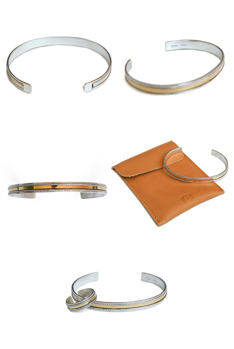 hobo ROPE BRACELET 925 SILVER with BRASS 2023SS | Brownfloor