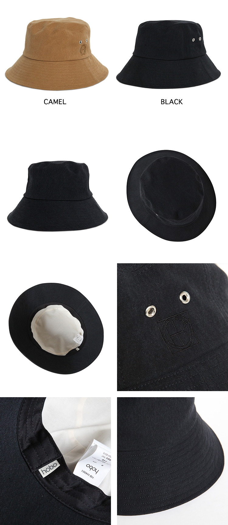 Walt´s バケハ Cotten Flat Top Bucket Hat-