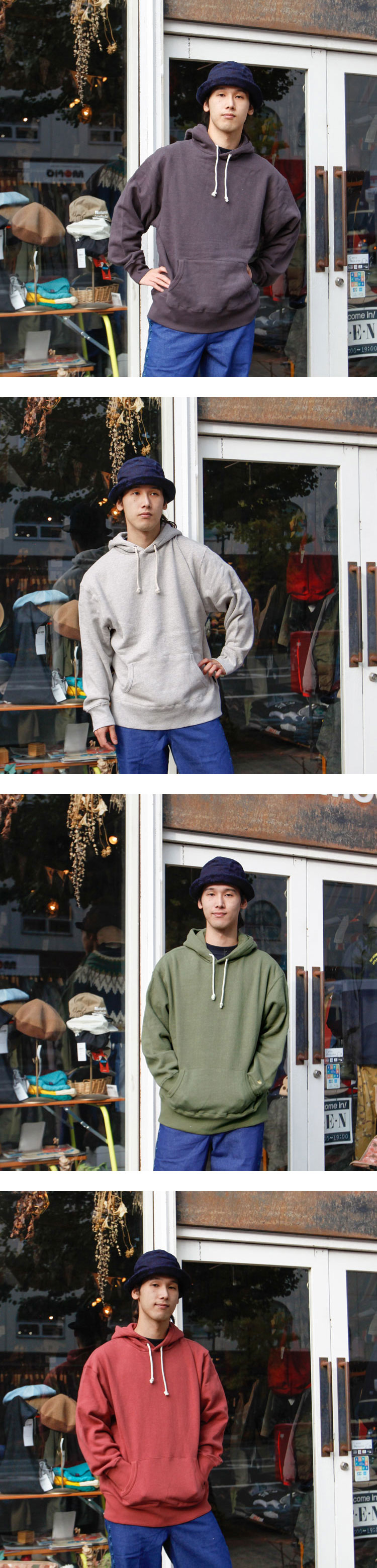 GOHEMP GOHEMP ゴーヘンプ HEMP SET IN HOODY 2025AW | Brownfloor