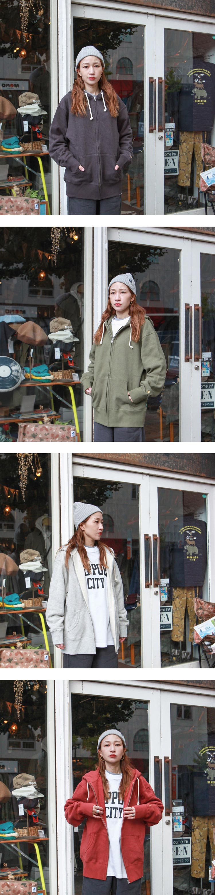 GOHEMP GOHEMP ゴーヘンプ HEMP ZIP UP HOODY 2025AW | Brownfloor
