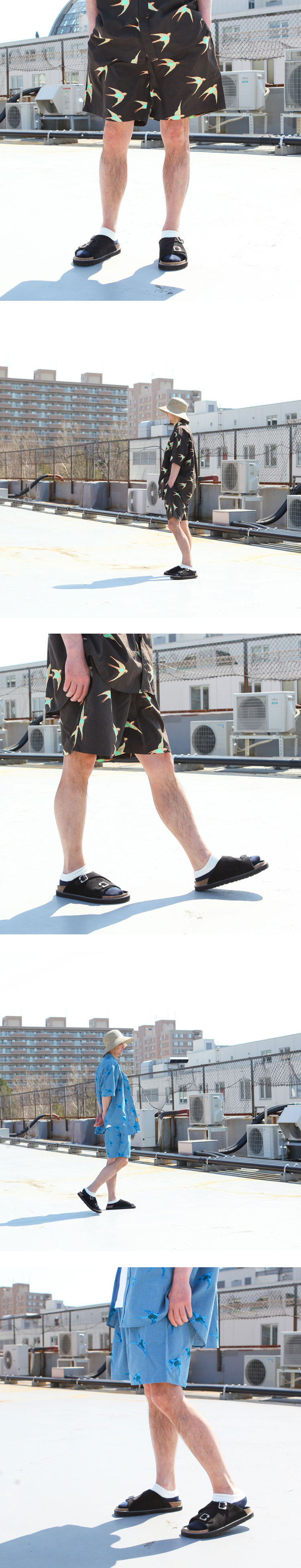 NATAL DESIGN HOME BOUND SHORTS 2 2025SS | Brownfloor clothing