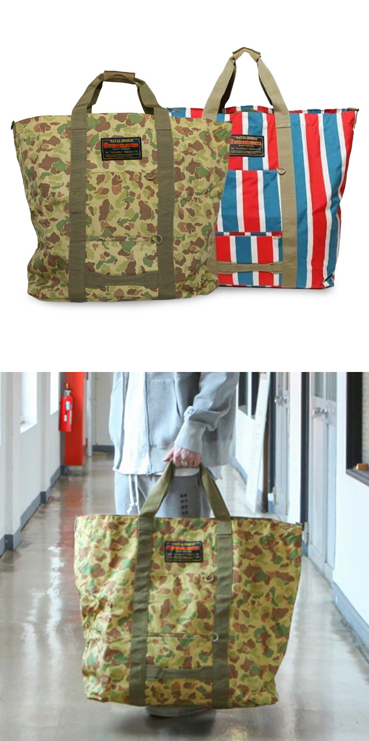 NATAL DESIGN KAMPING BIG TOTE BAG TYPE 2. 2025SS