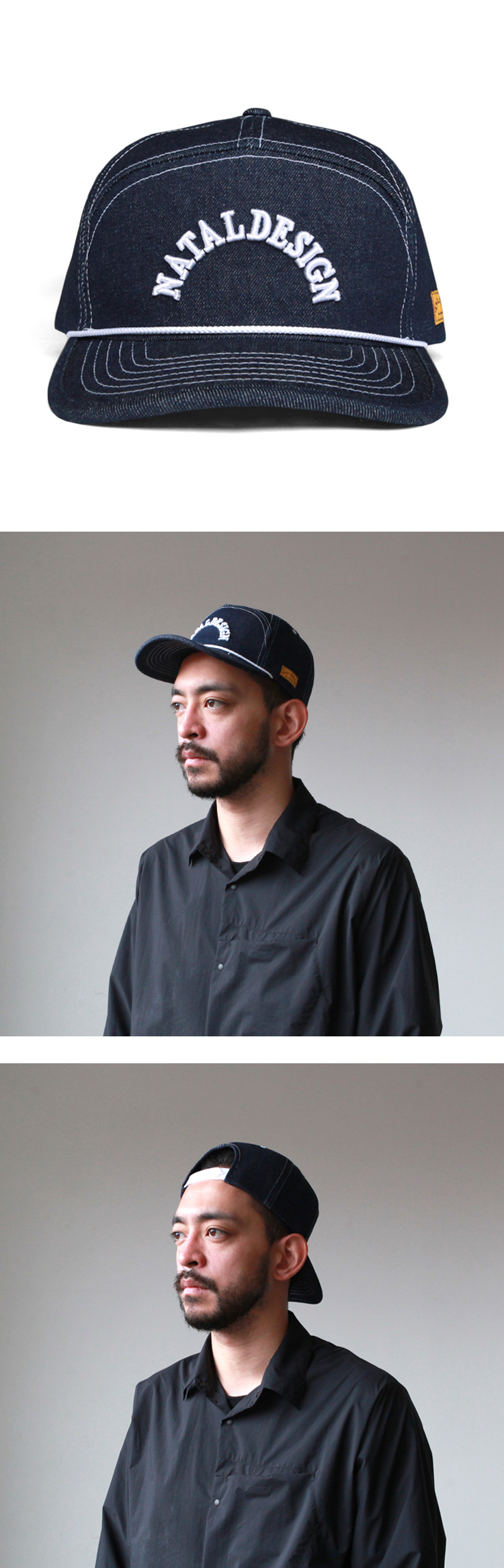 NATAL DESIGN GOOD BOY CAP DENIM 2 2025SS | Brownfloor