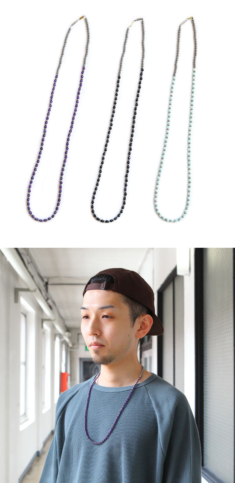 hobo BEADS NECKLACE STONE 2025SS | Brownfloor clothing