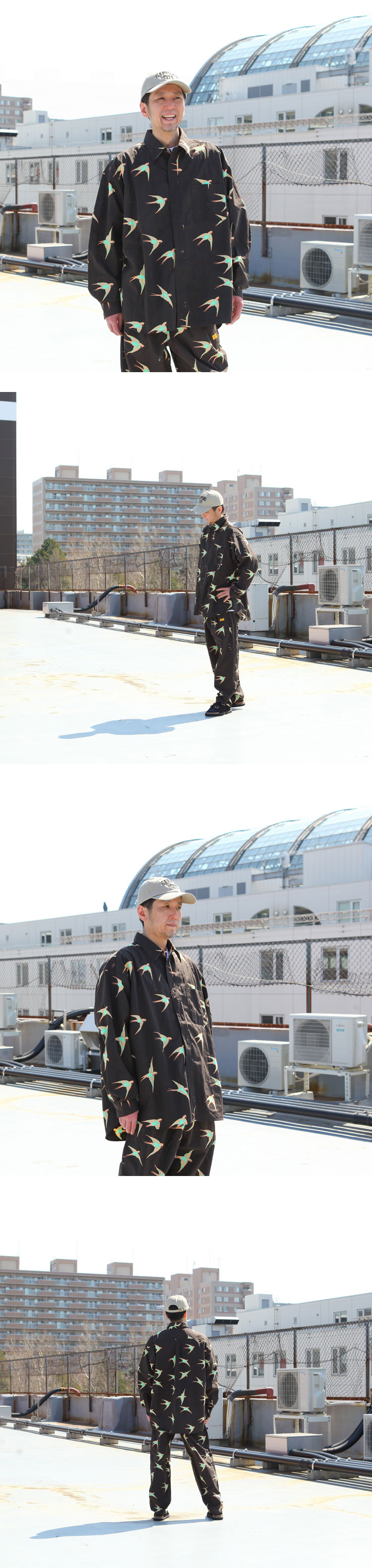 NATAL DESIGN HOME BOUND SHIRTS 2 2025SS | Brownfloor clothing