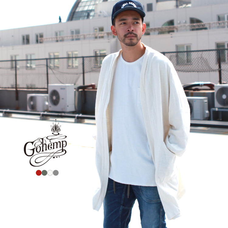 驚きの価格 HEAVY / JACKET HAORIN GOHEMP JERSEY clothing Brownfloor | トップス