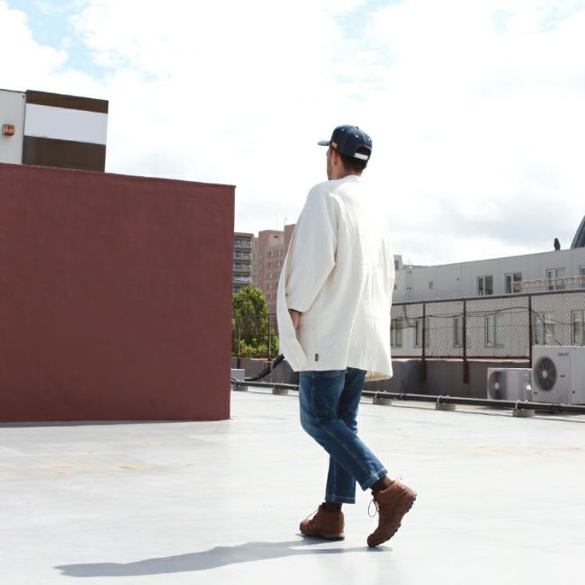 GOHEMP HAORIN JACKET / HEAVY JERSEY | Brownfloor clothing