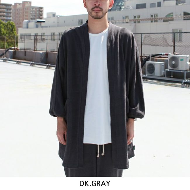GOHEMP HAORIN JACKET / HEAVY JERSEY | Brownfloor clothing