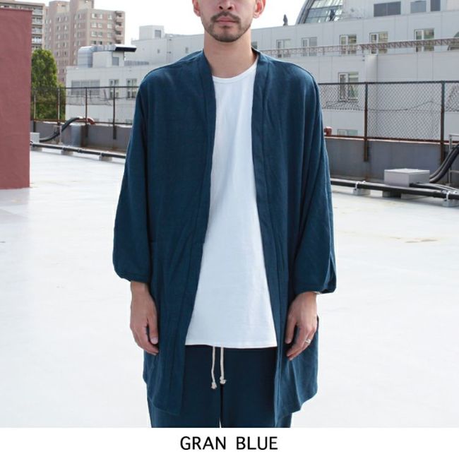 GOHEMP HAORIN JACKET / HEAVY JERSEY | Brownfloor clothing