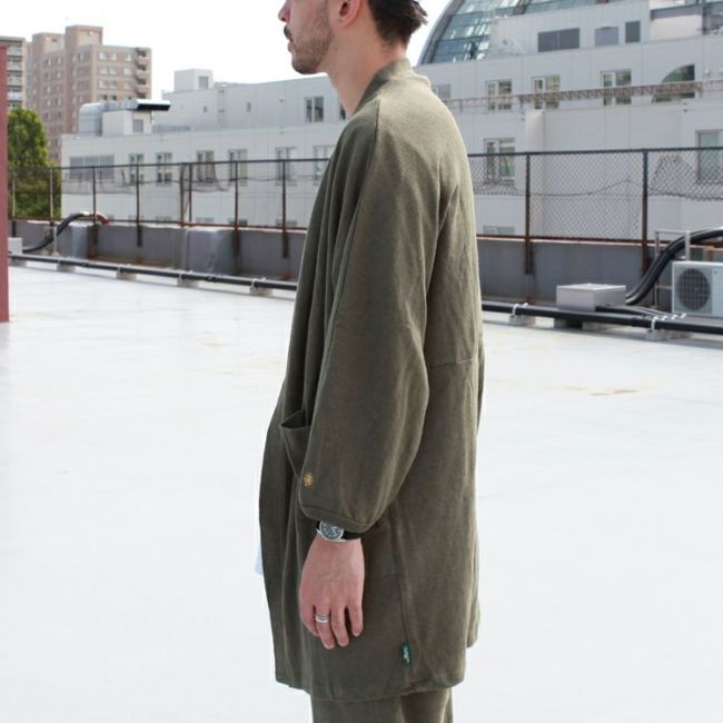 GOHEMP HAORIN JACKET / HEAVY JERSEY | Brownfloor clothing
