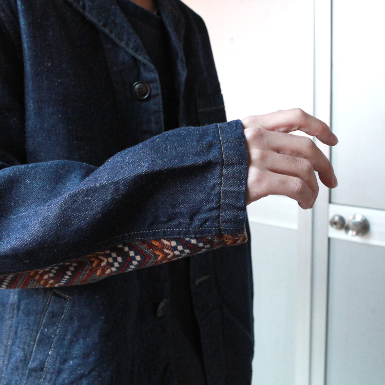 GOHEMP MELLOW JACKET / 11oz H/C DENIM | Brownfloor clothing