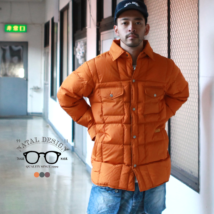 NATAL DESIGN NANGA QUILTED DOWN SHIRTS JACKET | Brownfloor