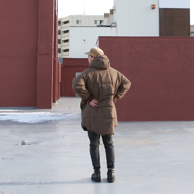 NATAL DESIGN NANGA DUDE DOWN COAT | Brownfloor clothing