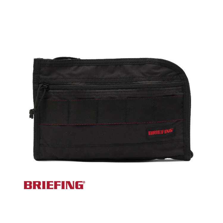 ブリーフィング　BRIEFING travel TAP ブラック BRIEFING ポーチ 「BRIEFING /ブリーフィング」別注 クラッチ