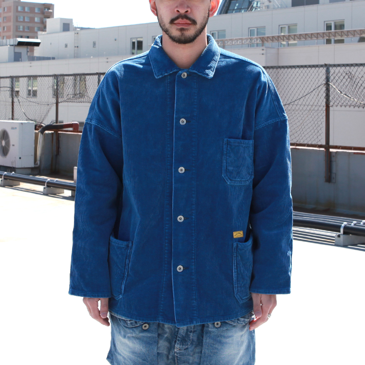 NATAL DESIGN BRIAN JACKET INDIGO CORD BIG | Brownfloor clothing