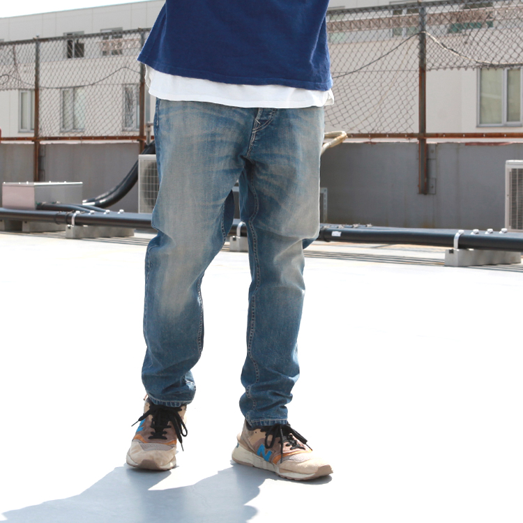 NATAL DESIGN S600-s Sarouel Denim Stretch -REAL DAMAGE