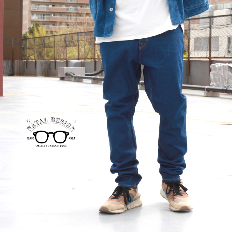 NATAL DESIGN S600-s Sarouel Denim Stretch -AUTHENTIC- | Brownfloor clothing  Official Onlineshop