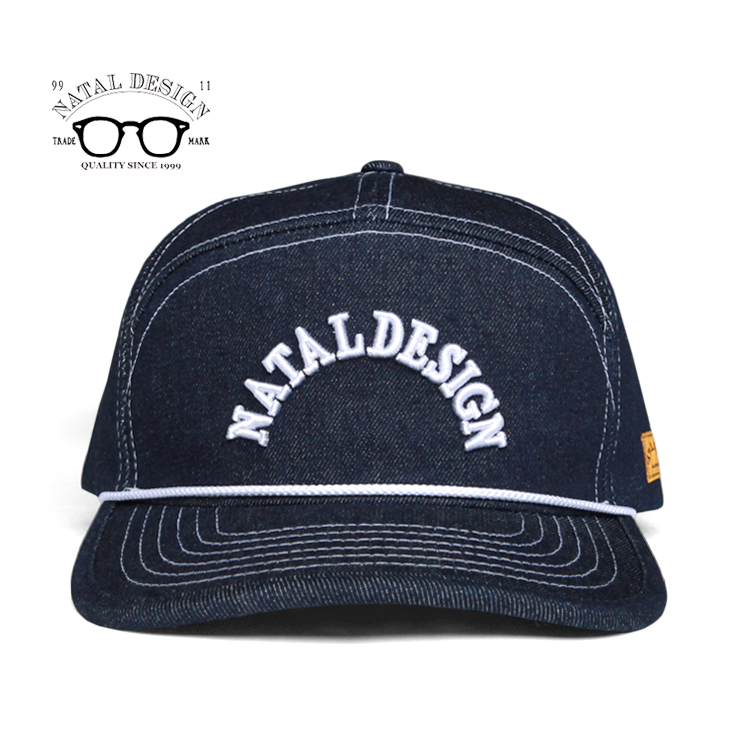 NATAL DESIGN GOOD BOY CAP DENIM | Brownfloor clothing Official