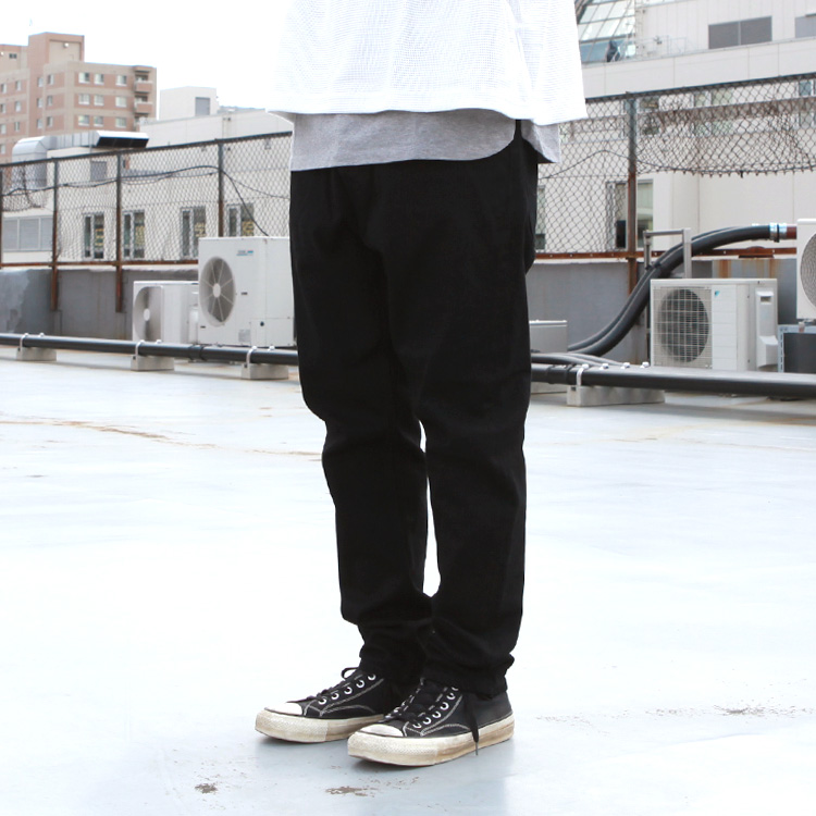 パンツ NATAL DESIGN S600-s ALL BLACK NATAL DESIGN S600-s Sarouel Pants Stretch -ALL BLACK