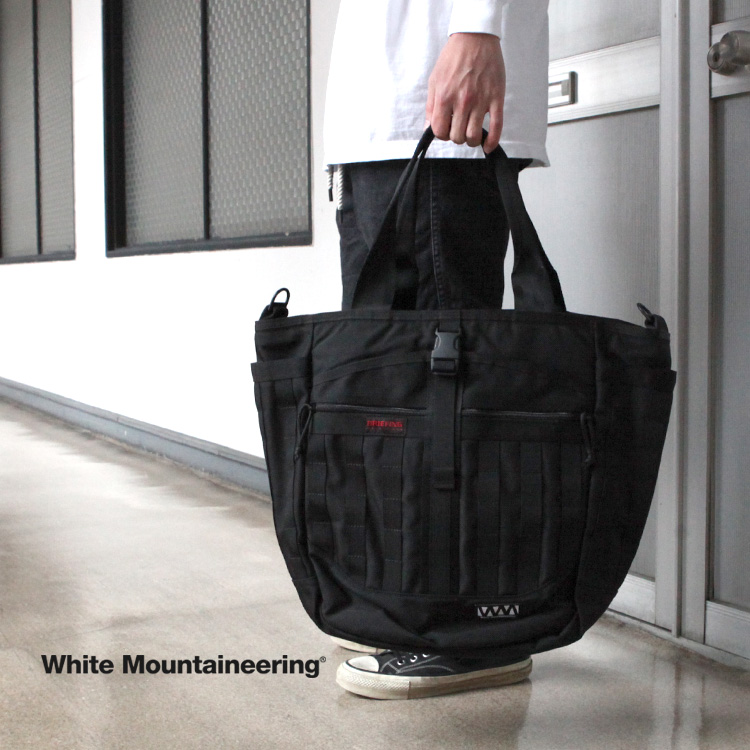 White Mountaineering WM x BRIEFING GYM WIRE TOTE | Brownfloor