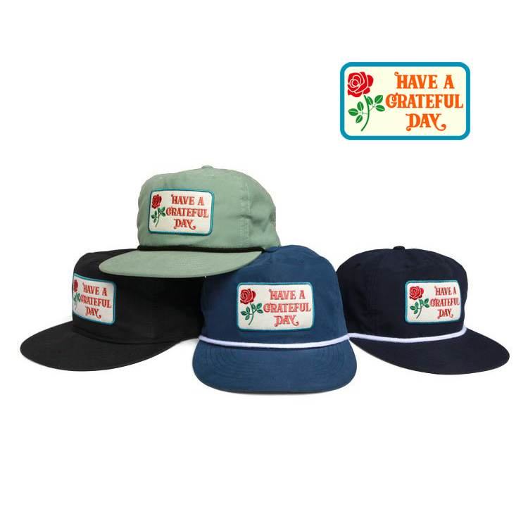 HAVE A GRATEFUL DAY GRATEFUL DAY CAP - BOX LOGO - | Brownfloor clothing  Official Onlineshop