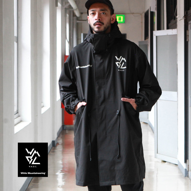 White Mountaineering W.M.B.C WATERPROOF 3WAY MODS COAT