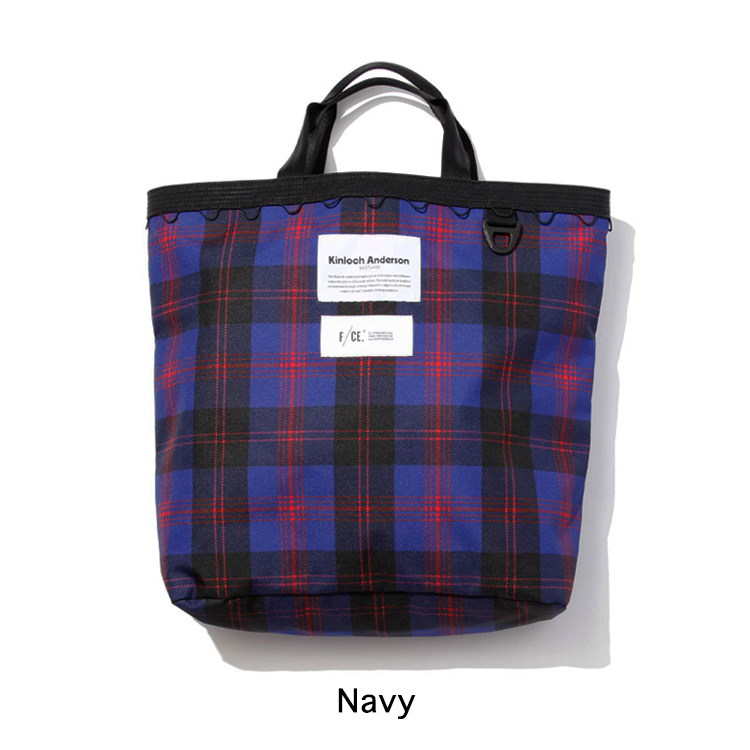 F/CE. CHECK TOTE | Brownfloor clothing