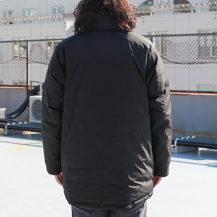 カリマー ダウンコート shuttle down coat メンズ Black L