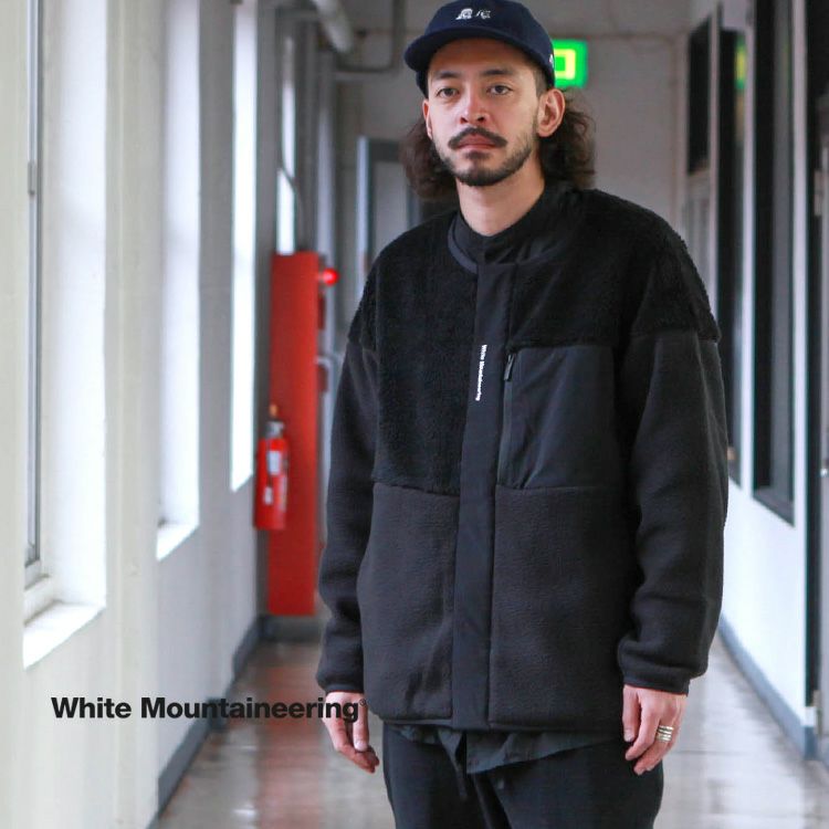 White Mountaineering GORE-TEX INFINIUM PATCHWORK BOA NO COLLAR  