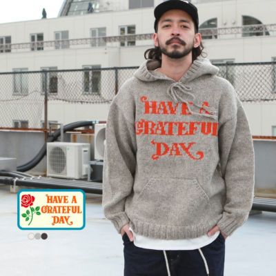 HAVE A GRATEFUL DAY カーディガン Sale!! Have a Good Day Wool Cardigan (ハブアグッドデイ