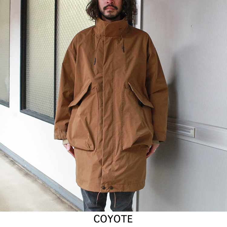 norbit Fishtail Wide Coat | Brownfloor clothing Official Onlineshop