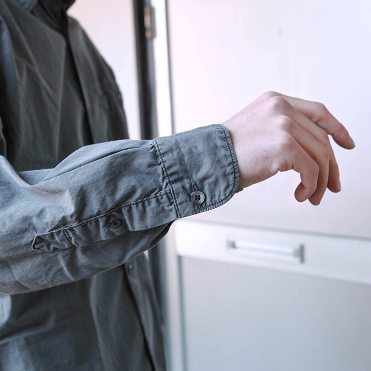 新品hobo ARTISAN L/S SHIRT hobo ARTISAN L/S SHIRT COTTON BROAD | Brownfloor clothing