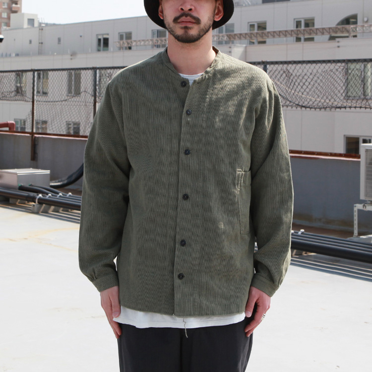REMMILA レミーラ　ヒッコリーシャツ remilla ヒッコリーシャツ | Brownfloor clothing