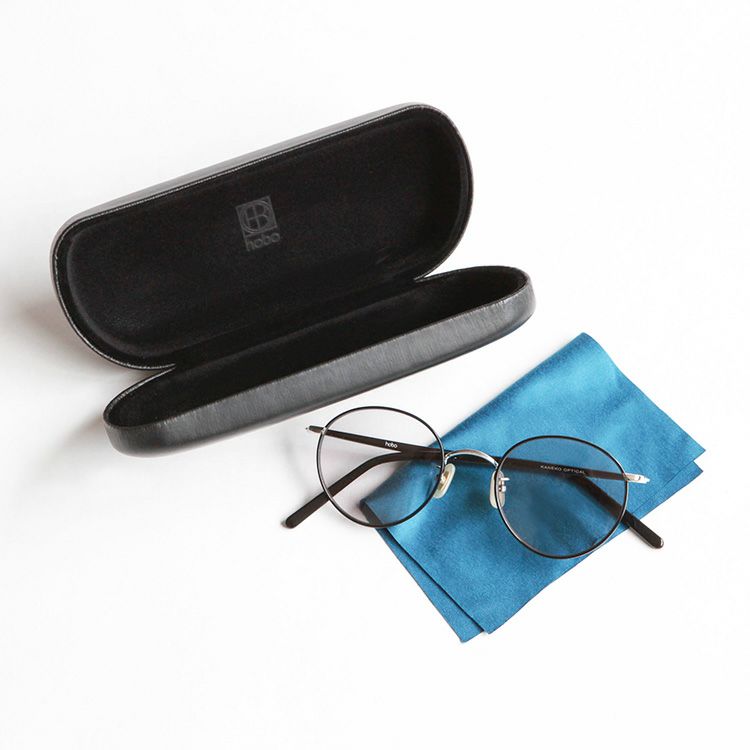hobo ROUND FRAME SUNGLASSES TITANIUM by KANEKO OPTICAL  